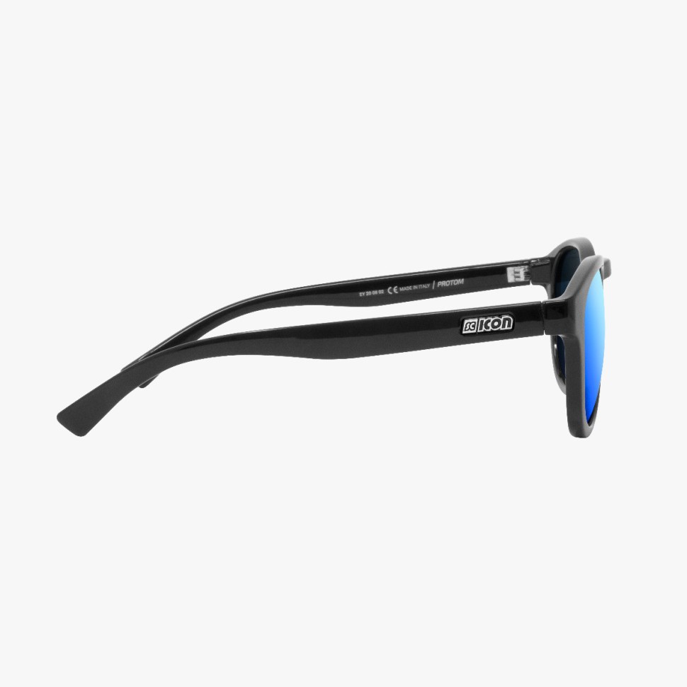 Очки SCICON Protom Black Gloss/Lens Blue Multimirror Lens 2023 фото 2