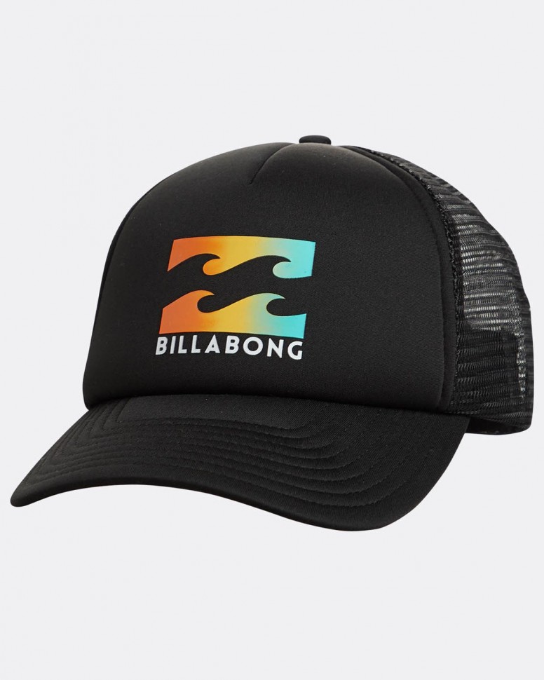 

Кепка BILLABONG Podium Trucker Black/Yellow, Черный, Podium Trucker