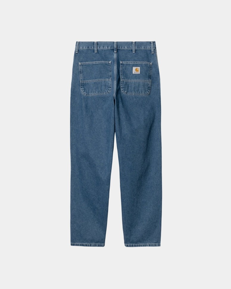 Джинсы CARHARTT WIP Simple Pant SS24 Blue (Stone Washed) фото 2