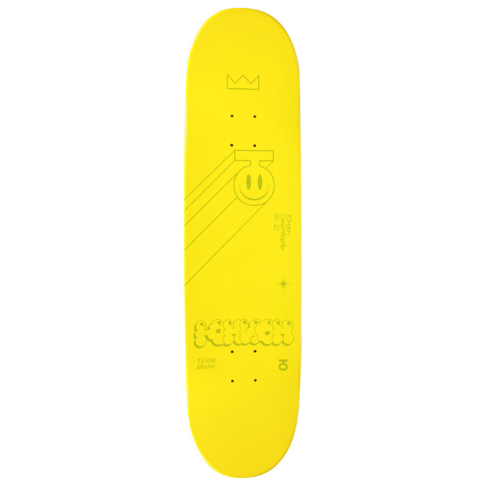 фото Дека для скейтборда юнион neon team yellow желтый 8.125 дюйм 2022