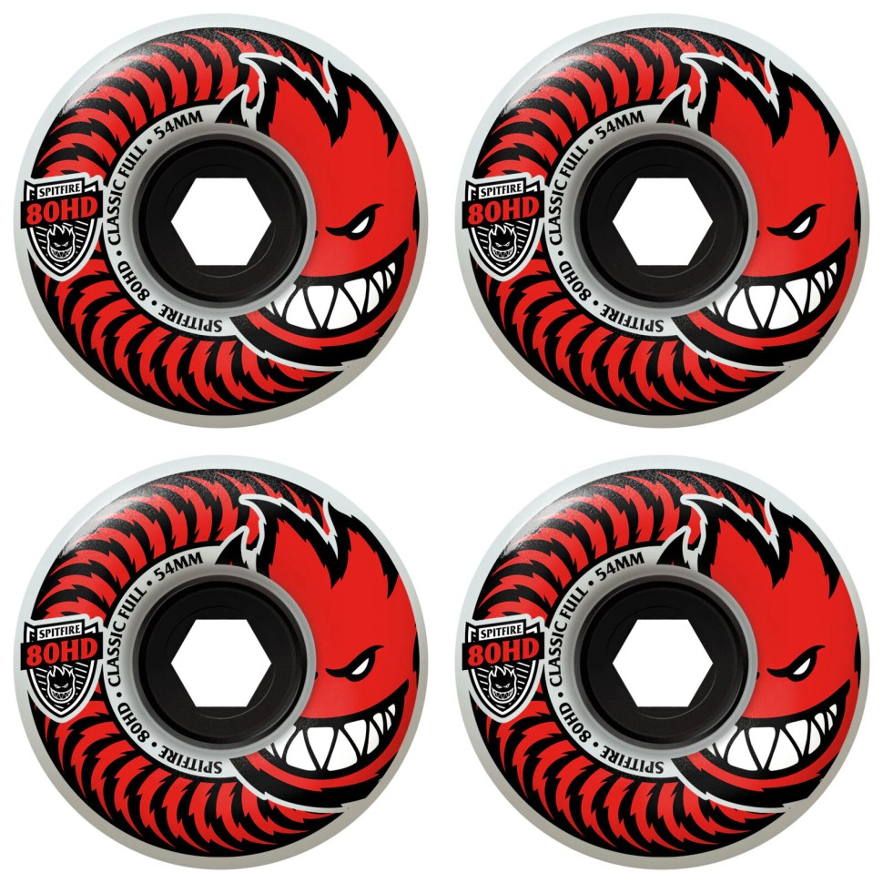Колеса для скейтборда SPITFIRE 80 Hd Classic Full  54MM 80A 2023 фото 2