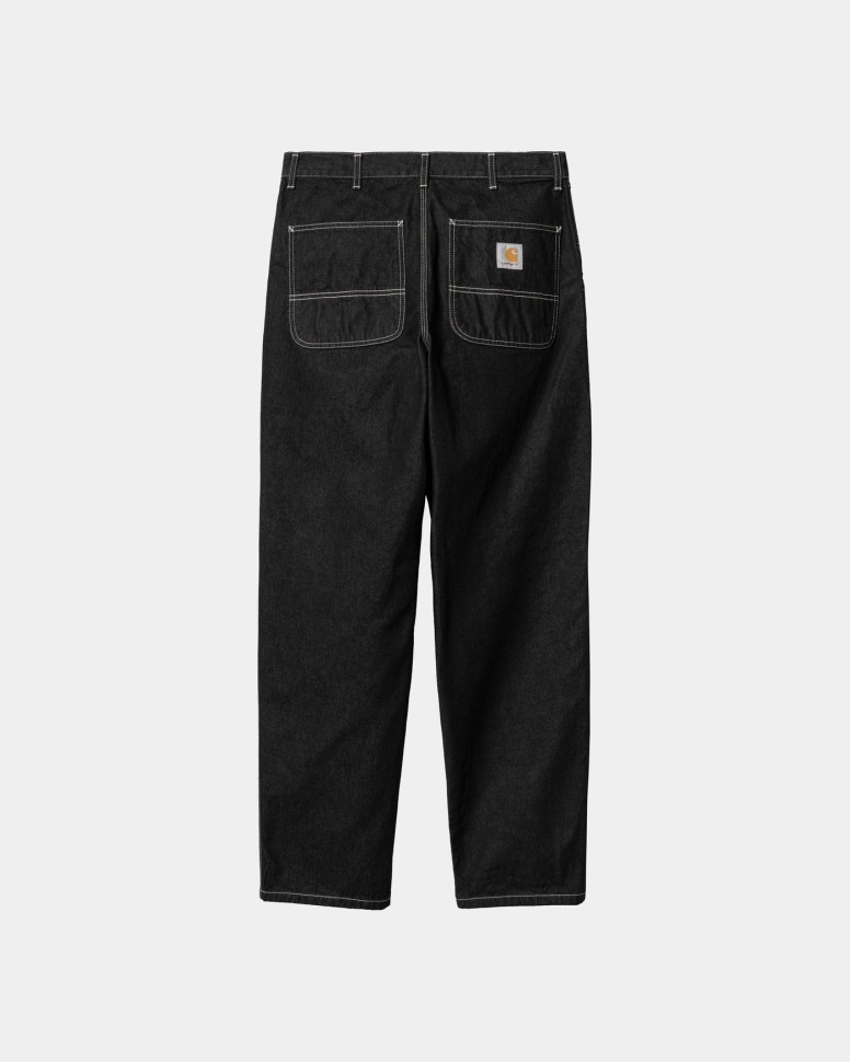 Джинсы CARHARTT WIP Simple Pant Black One Wash фото 2