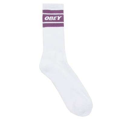 фото Носки obey cooper ii socks white / purple nitro 2021