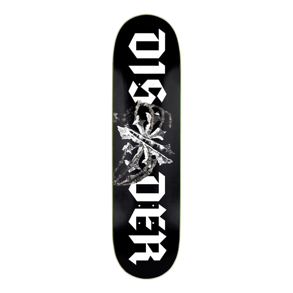 Дека для скейтборда DISORDER SKATEBOARDS Hands Of Chaos Deck Black\White 8.125 дюйм 4610266503571