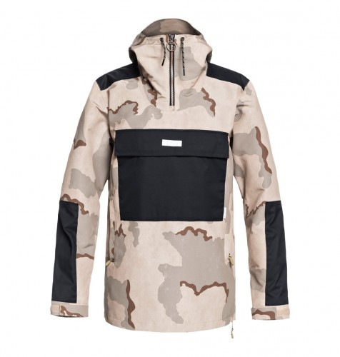 Куртка-анорак для сноуборда мужская DC SHOES Rampart Jkt M Incense Dcu Camo Men, фото 1