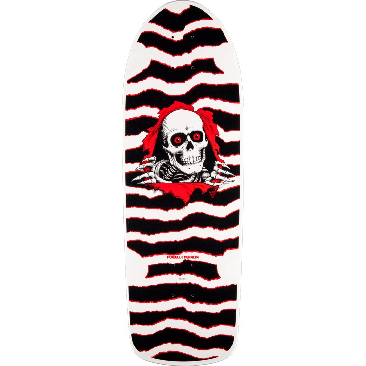 Дека для скейтборда POWELL PERALTA Og Ripper White/Red 10 дюйм, фото 1