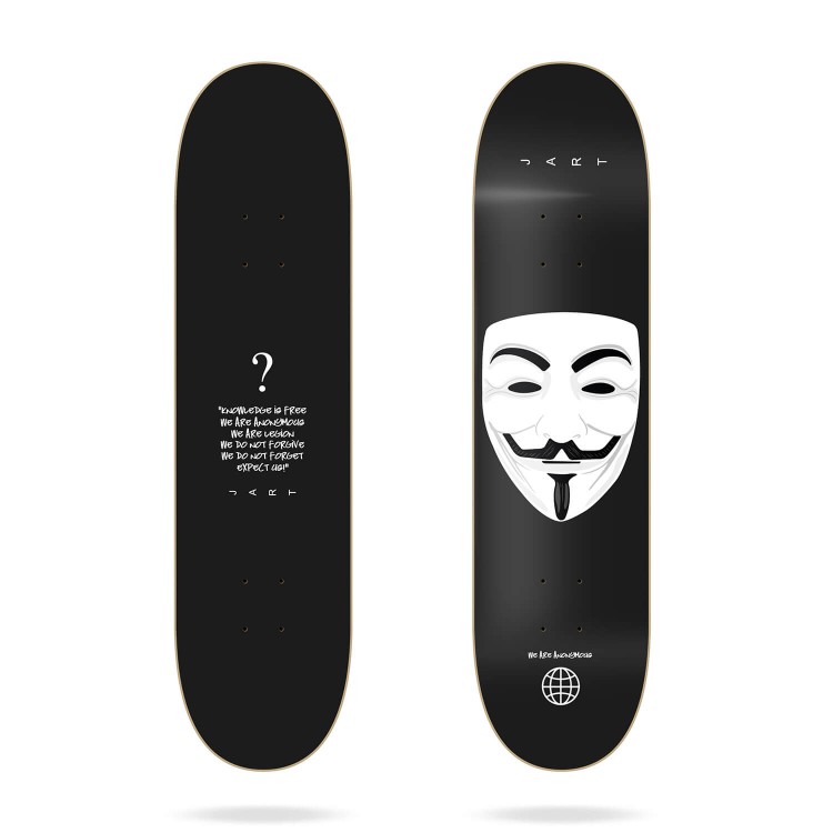 Дека для скейтборда JART Anonymous  8.0″, фото 1