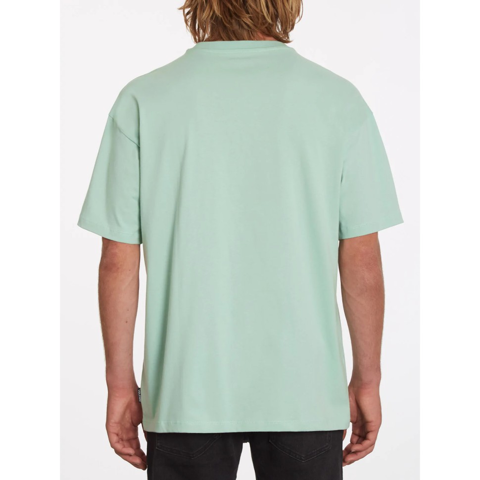 Футболка VOLCOM Fa C.Abbottxfrench Lse Sst 1 Lichen Green 2023 фото 2
