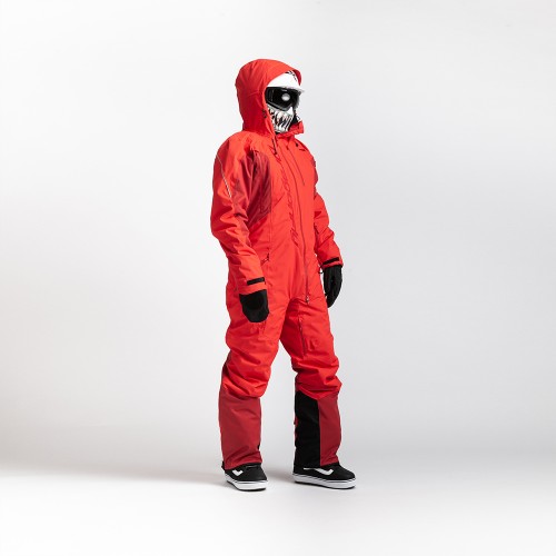 Комбинезон для сноуборда мужской DRAGONFLY Gravity Premium Man Maroon-Red (Kamchatka) 2021, фото 4