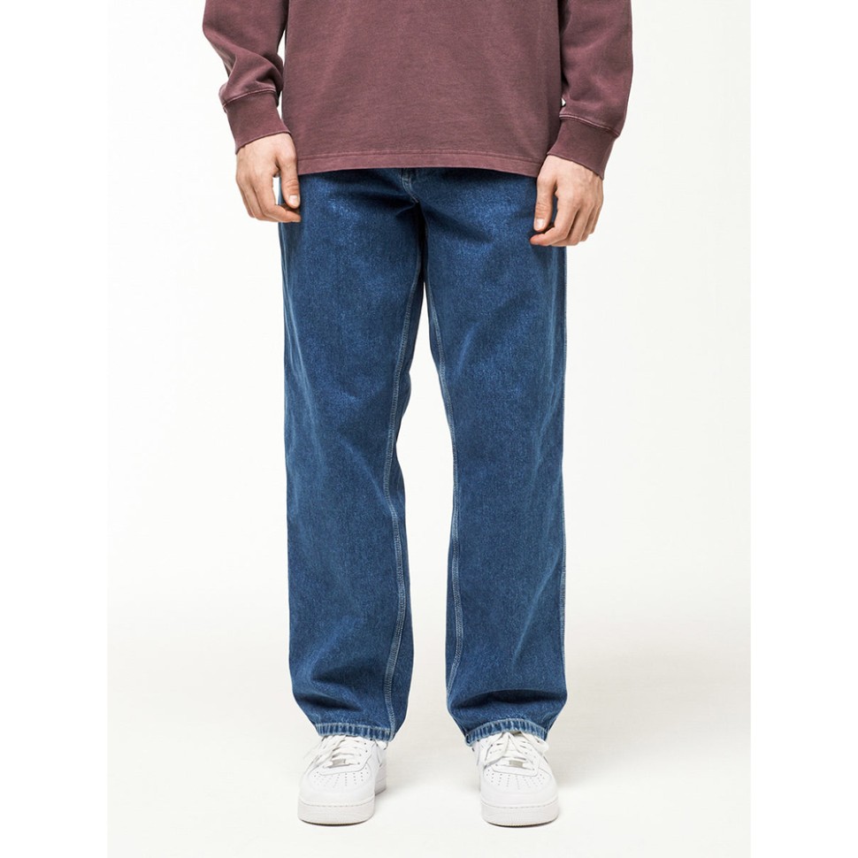 Джинсы CARHARTT WIP Simple Pant Blue Stone Washed фото 3