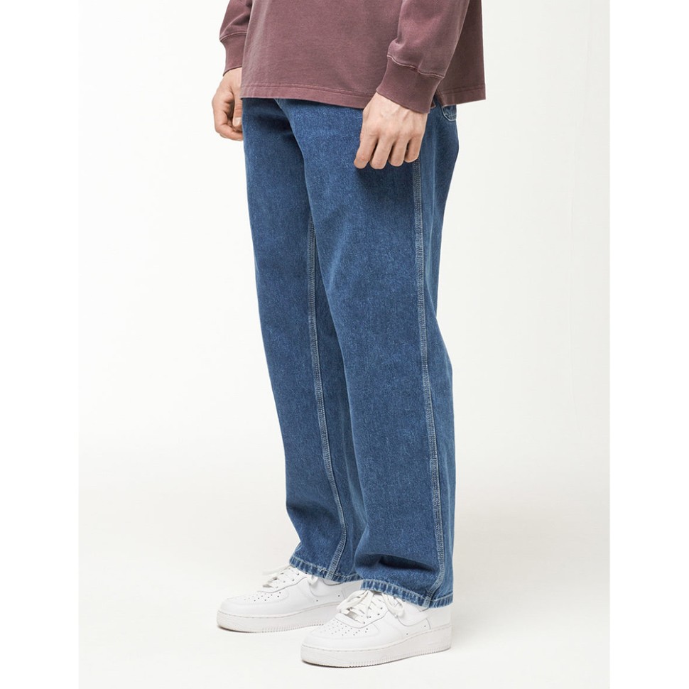 Джинсы CARHARTT WIP Simple Pant Blue Stone Washed фото 5