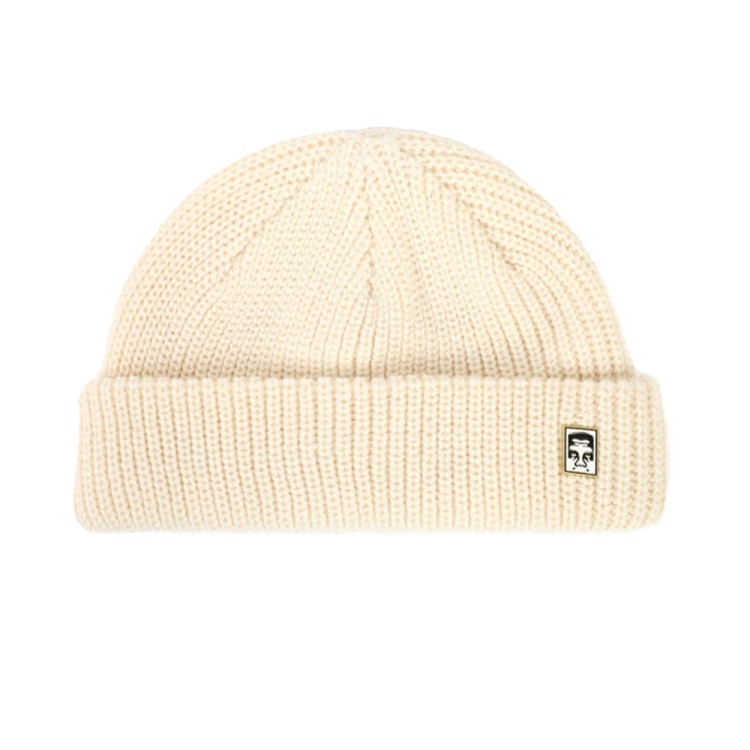 Шапка OBEY Micro Beanie Unbleached, фото 1
