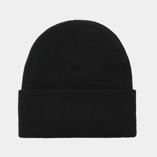 Шапка CARHARTT WIP Chase Beanie SS24 Black / Gold, фото 2