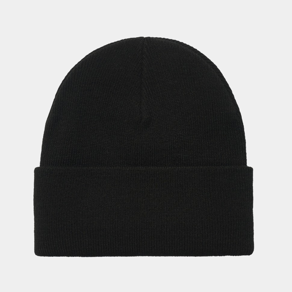 Шапка CARHARTT WIP Chase Beanie SS24 Black / Gold фото 2