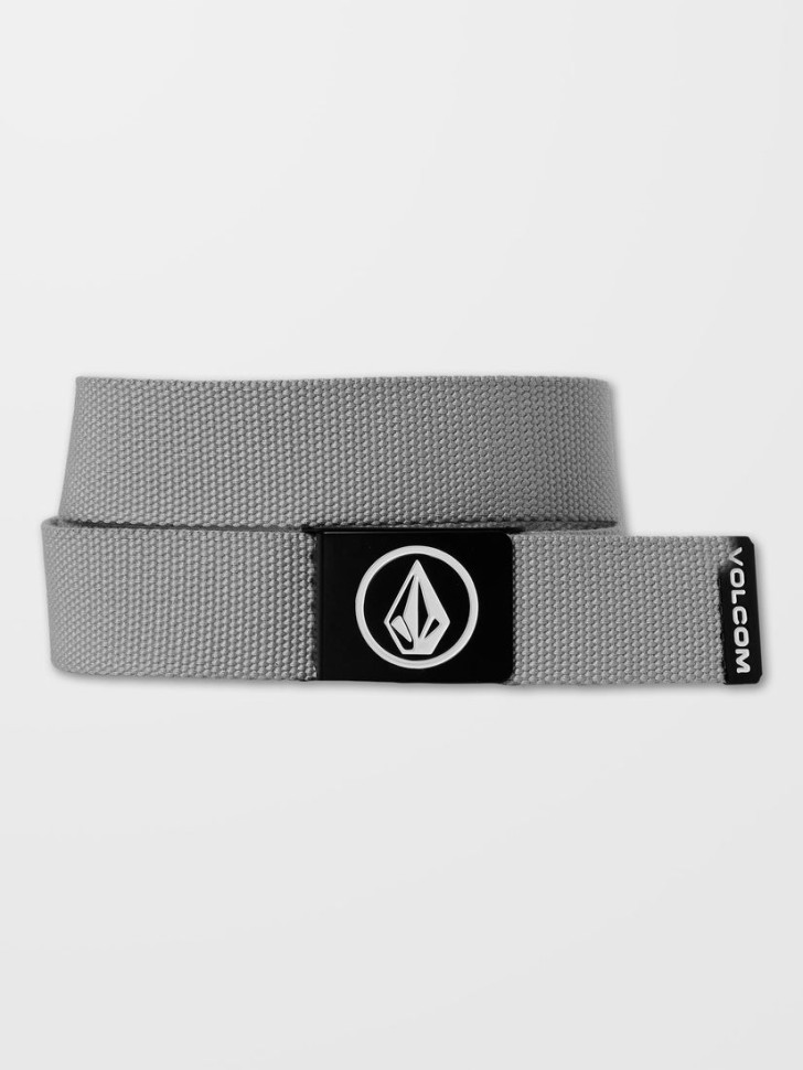 

Ремень VOLCOM Circle Web Belt FW25 Heather Grey