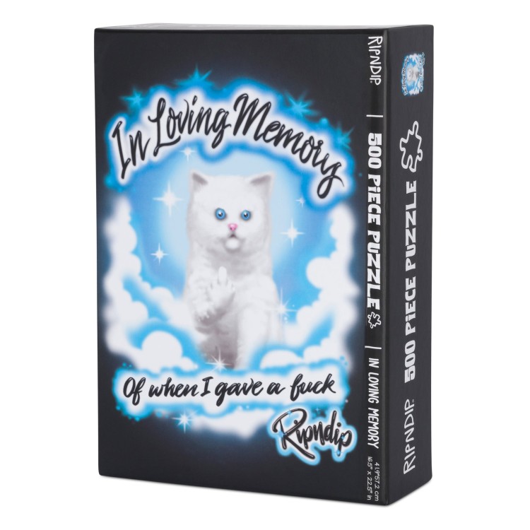 Пазл RIPNDIP In Loving Memory Puzzle FW25 Black, фото 1
