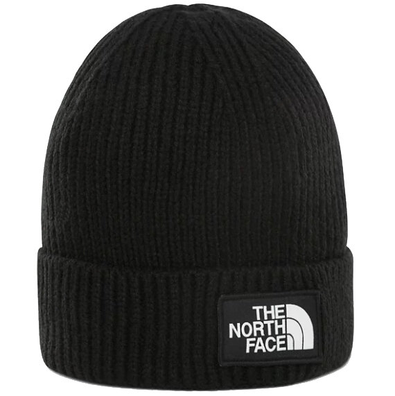 Шапка THE NORTH FACE Tnf Logo Box Cuf Bne Black 2022 191931248064 - фото 1