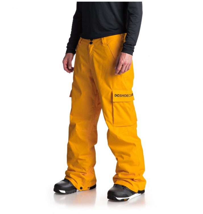 Штаны для сноуборда мужские DC SHOES Banshee Pnt M Golden Rod, фото 2