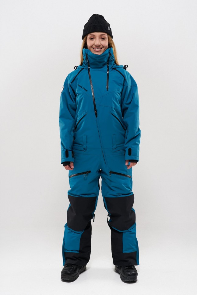 Комбинезон для сноуборда женский COOL ZONE Kite Морской 1600001024846, размер XXS, цвет голубой - фото 1