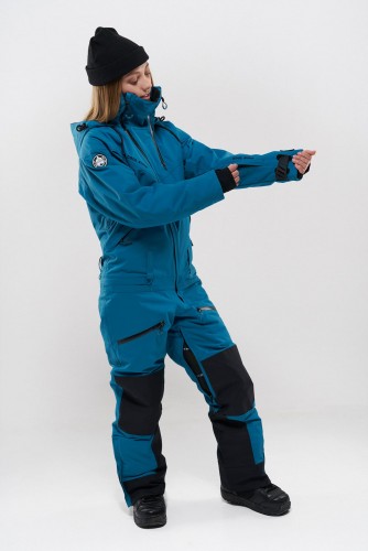 Комбинезон для сноуборда женский COOL ZONE Kite Морской, фото 3
