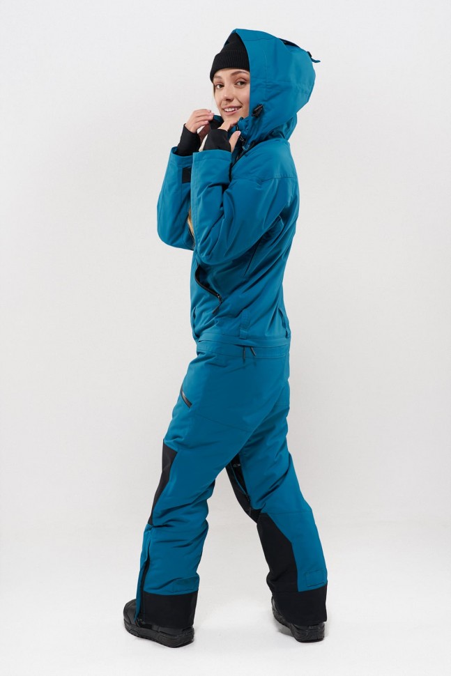 Комбинезон для сноуборда женский COOL ZONE Kite Морской 1600001024846, размер XXS, цвет голубой - фото 2