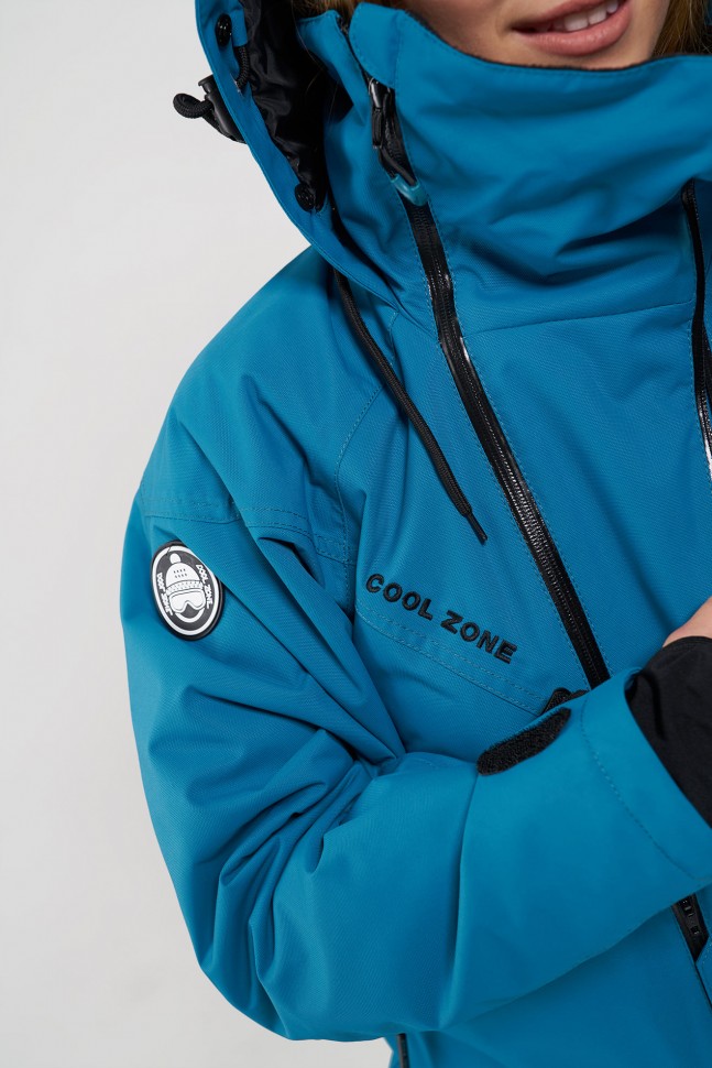 Комбинезон для сноуборда женский COOL ZONE Kite Морской 1600001024846, размер XXS, цвет голубой - фото 5