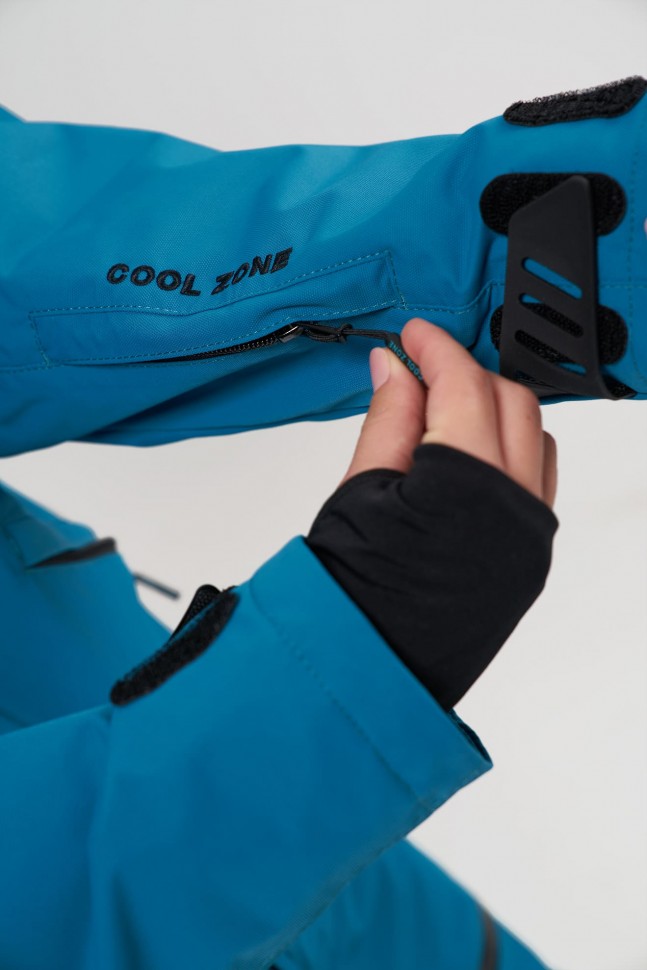 Комбинезон для сноуборда женский COOL ZONE Kite Морской 1600001024846, размер XXS, цвет голубой - фото 8