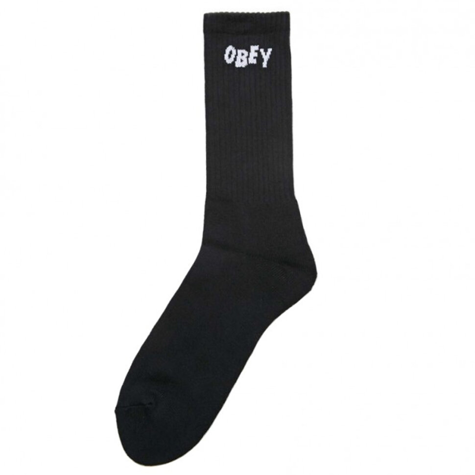 фото Носки obey obey jumbled socks black 2020