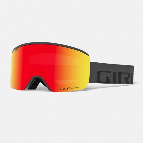 Маска горнолыжная GIRO Axis GREY WORDMARK/VIVID EMBER/VIVID INFRARED, фото 1