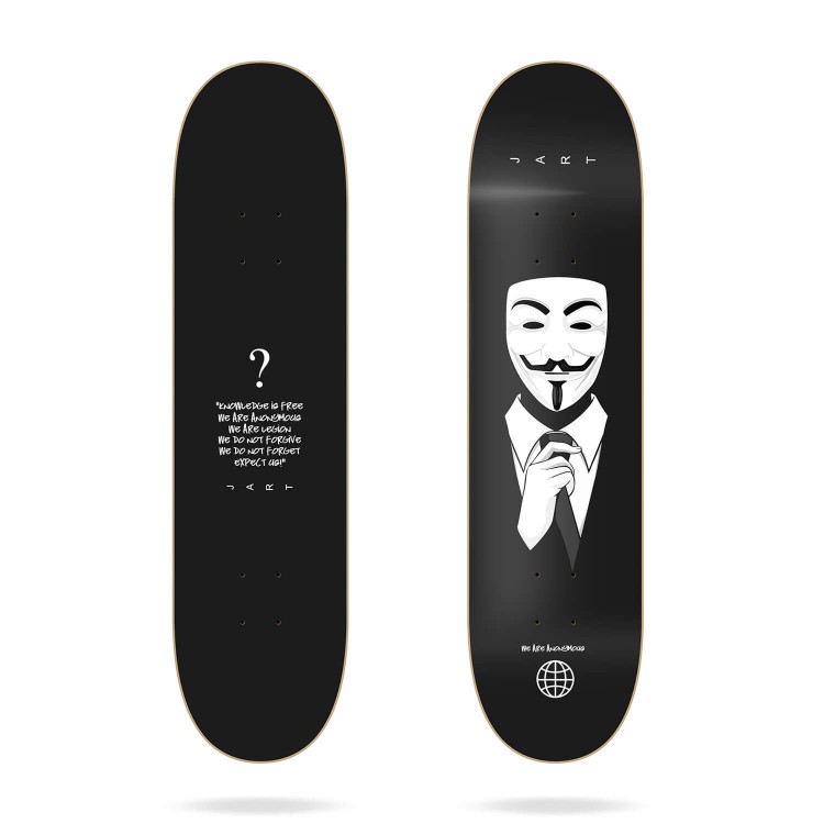 Дека для скейтборда JART Anonymous  8.25″, фото 1