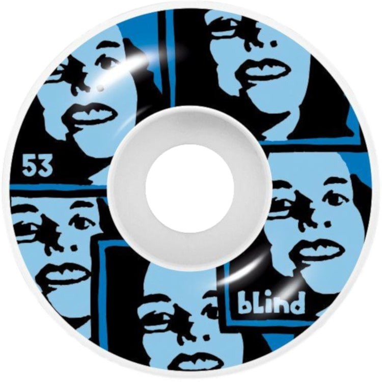 фото Колеса для скейтборда blind blind girl wheel blue 53mm