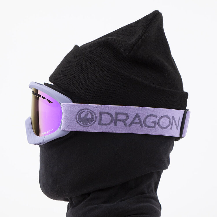 Маска горнолыжная DRAGON Dxs Ion Ultraviolet/Ll Purple Ion + Ll Amber 2021, фото 2