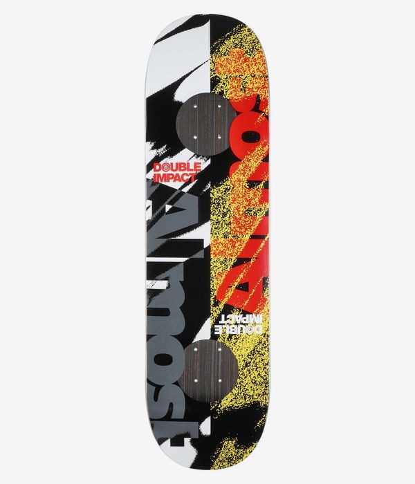 Дека для скейтборда ALMOST Square Peg Double Impact Black 8.5 дюйм