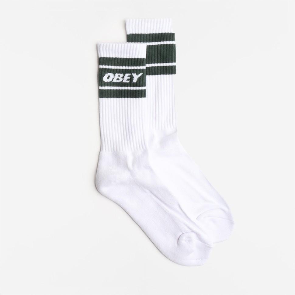 Носки OBEY Cooper Ii Socks White/Dark Cedar 193259750700, размер O/S