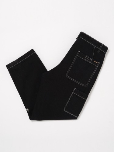 Джинсы VOLCOM Kraftsman Ii Denim FW25 Black, фото 2