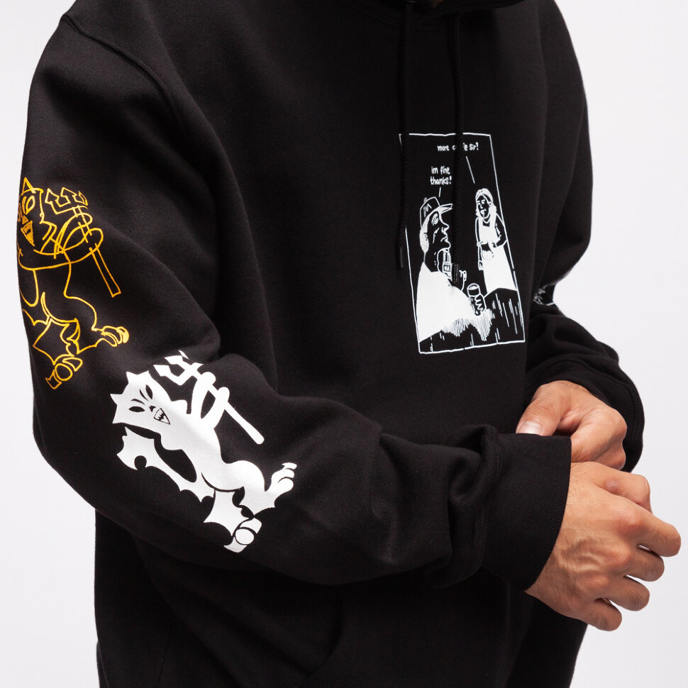 фото Толстовка с капюшоном polar skate co. year 2020 hoodie ho21 black 2021