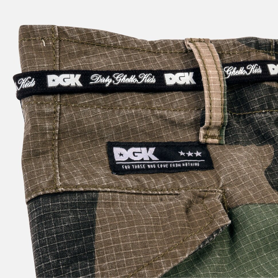 фото Брюки dgk o.g.s. cargo pants big woods camo 2020