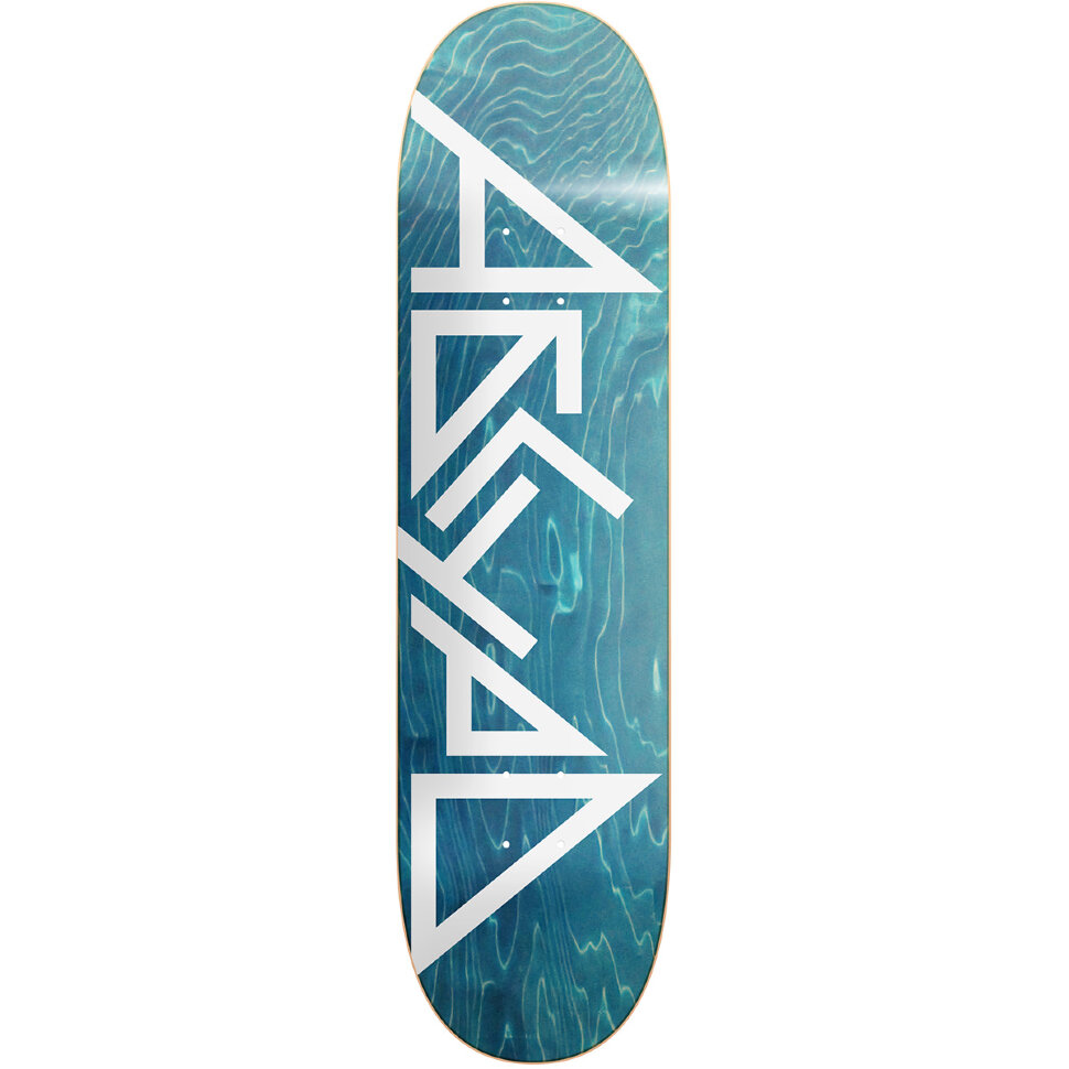 Дека для скейтборда АБСУРД Logo Blue 8.25 дюйм 2021 2071206397346 - фото 1