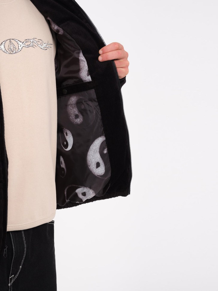 Куртка VOLCOM Walltz Cord Jacket FW25 Black фото 4