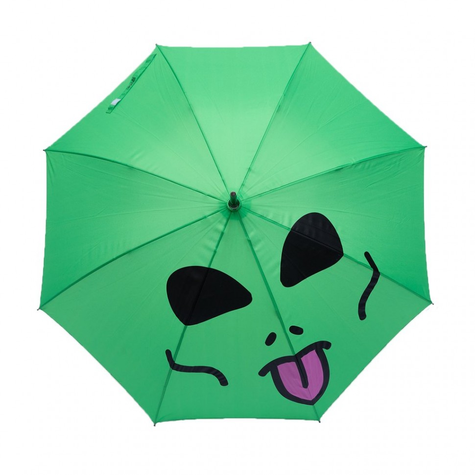 Зонтик Ripndip Lord Alien Umbrella Green 2021 2000000545707 - фото 1