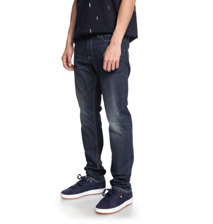 Джинсы мужские DC SHOES Worker Slim Sms M Medium Stone, фото 2