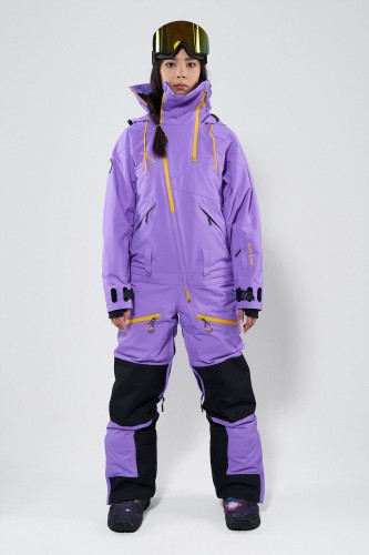 Комбинезон для сноуборда женский COOL ZONE Kite Фиолетовый, фото 1