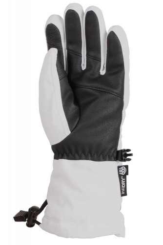 Перчатки для сноуборда женские 686 Wms Patron Gauntlet Glove White, фото 2