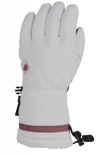 Перчатки для сноуборда женские 686 Wms Patron Gauntlet Glove White, фото 1