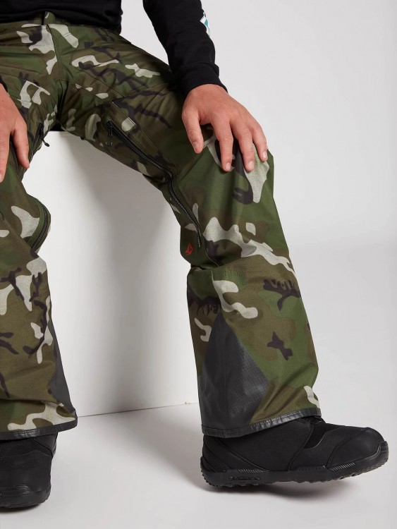 Штаны для сноуборда мужские VOLCOM Guide Gore-Tex® Pant Orange 2020, фото 8