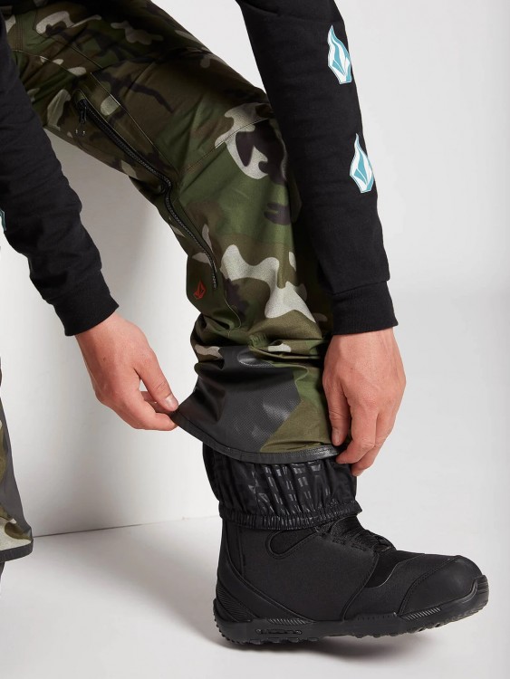 Штаны для сноуборда мужские VOLCOM Guide Gore-Tex® Pant Orange 2020, фото 7