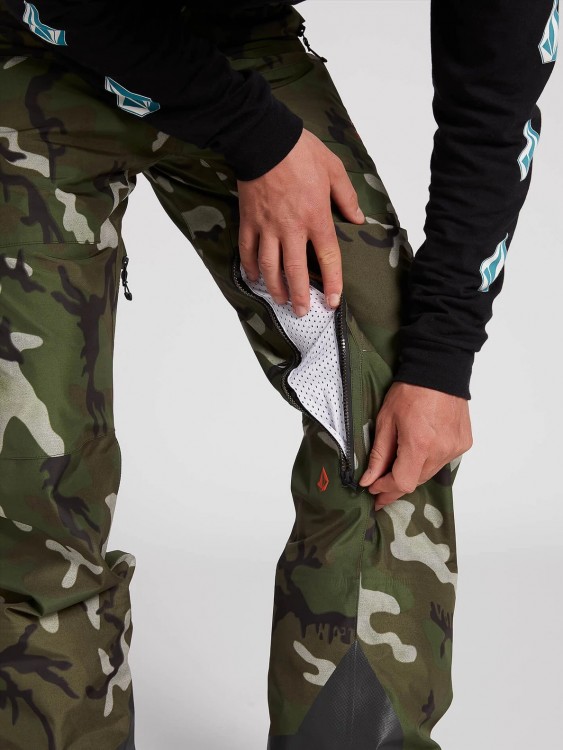 Штаны для сноуборда мужские VOLCOM Guide Gore-Tex® Pant Orange 2020, фото 6