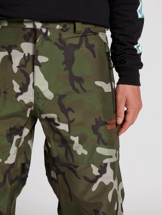 Штаны для сноуборда мужские VOLCOM Guide Gore-Tex® Pant Orange 2020, фото 3