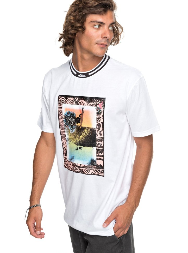 

Футболка мужская QUIKSILVER Barreldayss  White, Белый, Barreldayss M