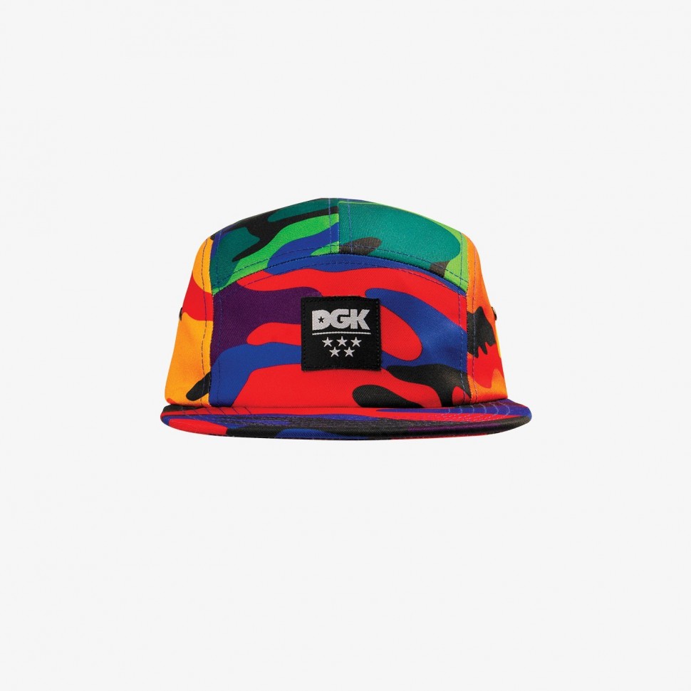 фото Кепка dgk ultra 5-panel strapback multi 2020